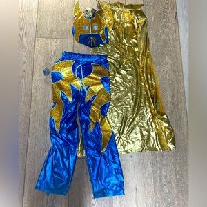 Lucha Libre Mexican wrestler costume Sin Cara /Rey Mysterio sz 4-5
